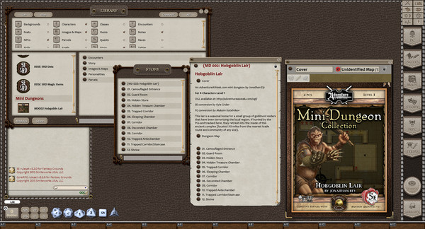 Fantasy Grounds - Mini-Dungeon Collection: Hobgoblin Lair (5E)