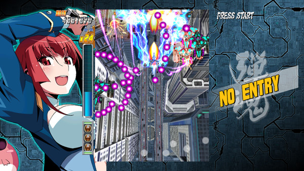Screenshot z BULLET SOUL INFINITE BURST Screenshot z BULLET SOUL INFINITE BURST