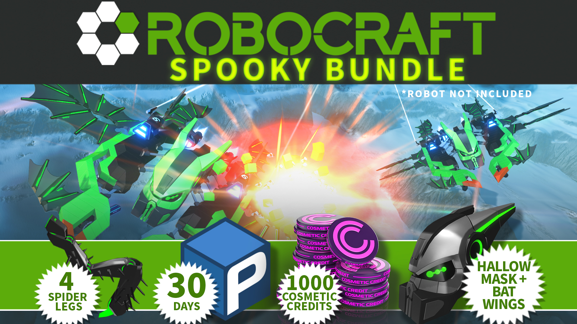 Robocraft - Spooky Bundle Featured Screenshot #1