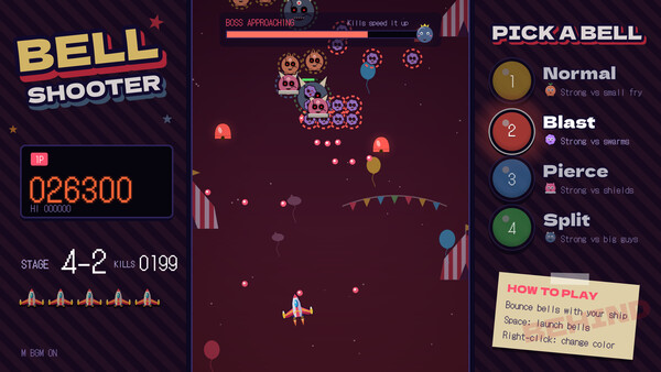 『BELL SHOOTER』のスクリーンショット