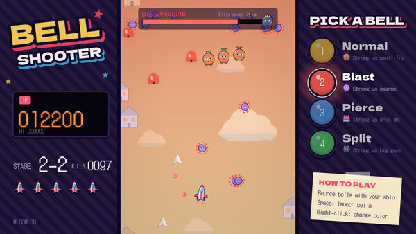 『BELL SHOOTER』のスクリーンショット