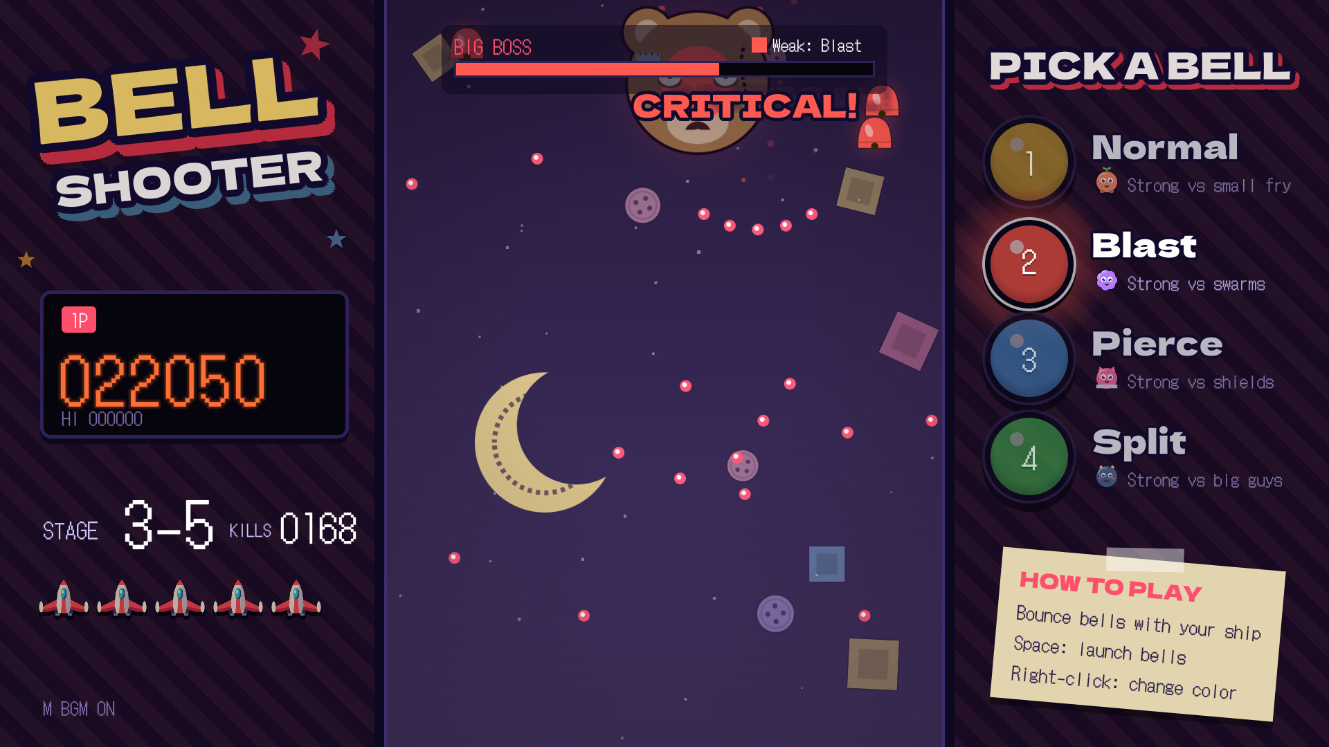 『BELL SHOOTER』のスクリーンショット
