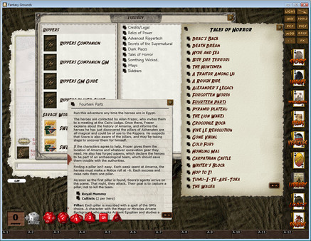 Fantasy Grounds - Rippers Companion (Savage Worlds)