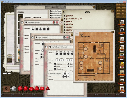 Fantasy Grounds - Rippers Companion (Savage Worlds)