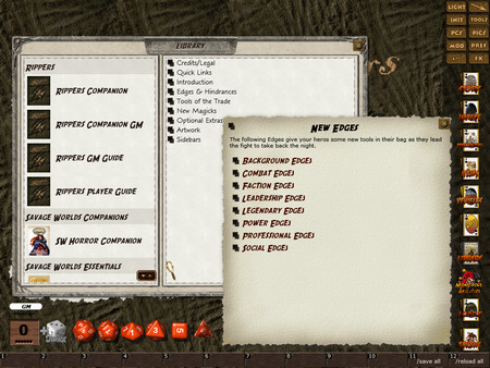 Fantasy Grounds - Rippers Companion (Savage Worlds)