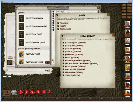 Fantasy Grounds - Rippers Companion (Savage Worlds)
