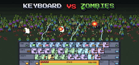 Keyboard vs. Zombies