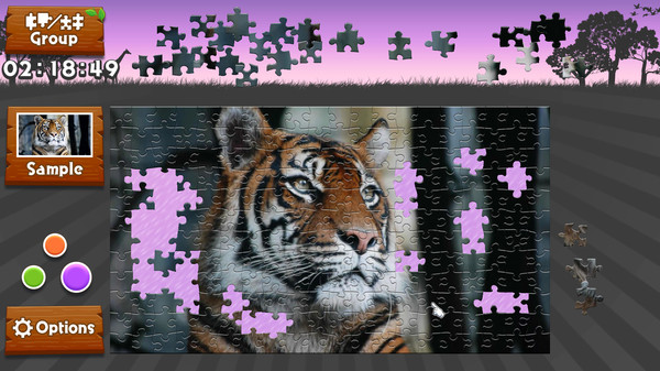 Wild Animals - Animated Jigsaws