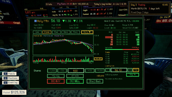 Stock Den Screenshot