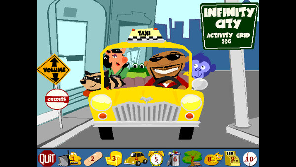 The Gigglebone Gang: Infinity City 스크린샷 1
