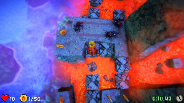 Screenshot z Ladybug Quest