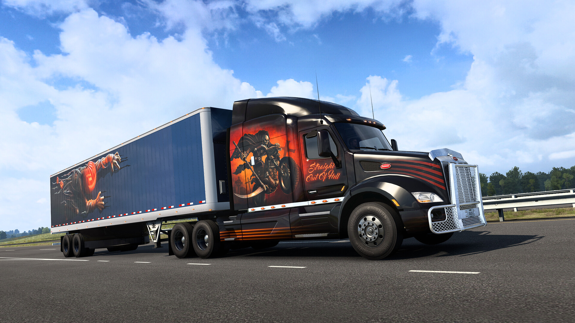 American Truck Simulator - Halloween Paint Jobs Pack Featured Screenshot #1