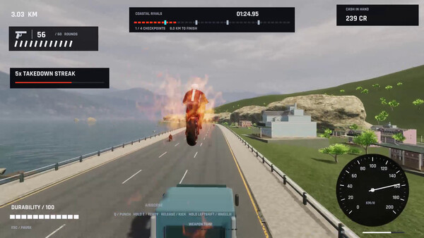 Burnline Madness 스크린샷 4