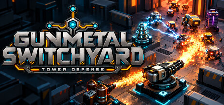 Gunmetal Switchyard – Tower Defense 표지