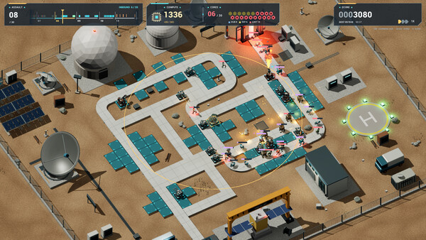 Gunmetal Switchyard – Tower Defense 스크린샷 3
