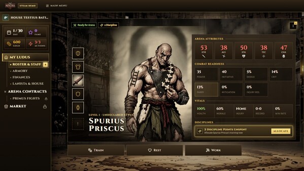 Ludus Magna Demo screenshot 2