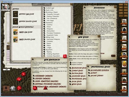 Fantasy Grounds - Rippers (Savage Worlds)