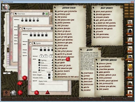 Fantasy Grounds - Rippers (Savage Worlds)