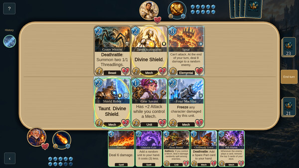 Decks of Valor: Fantasy Card Battles screenshot 2