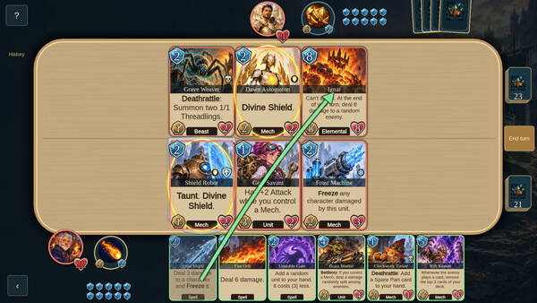 Decks of Valor: Fantasy Card Battles screenshot 3
