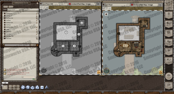 Fantasy Grounds - Map Pack: Lake Keep