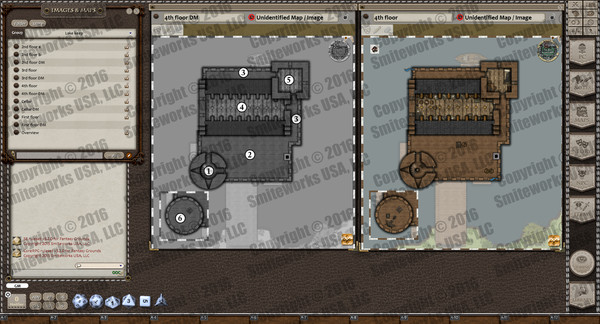 Fantasy Grounds - Map Pack: Lake Keep