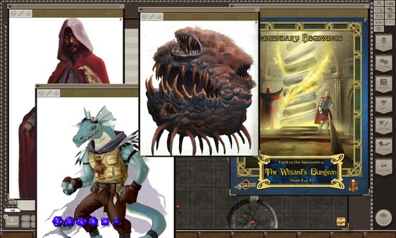 Fantasy Grounds - Trail of the Apprentice: The Wizard's Dungeon (5E)