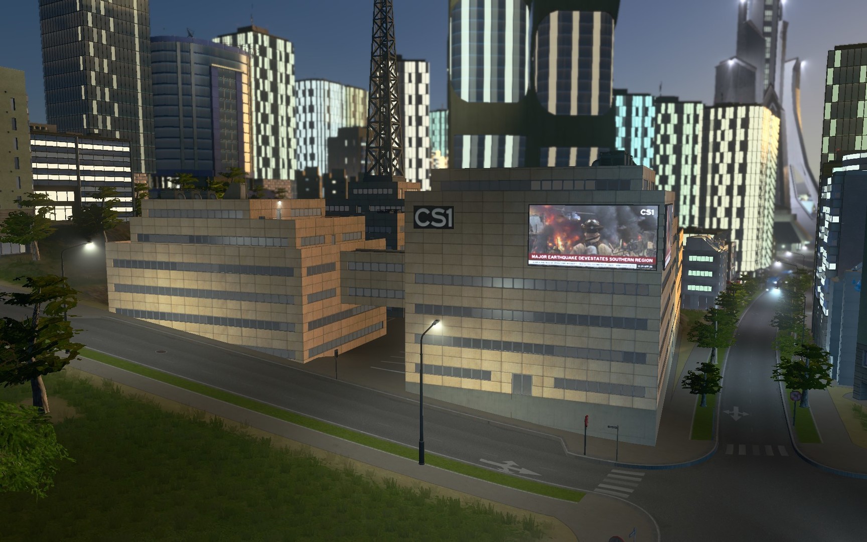 Cities: Skylines - Content Creator Pack: High-Tech Buildings Featured Screenshot #1