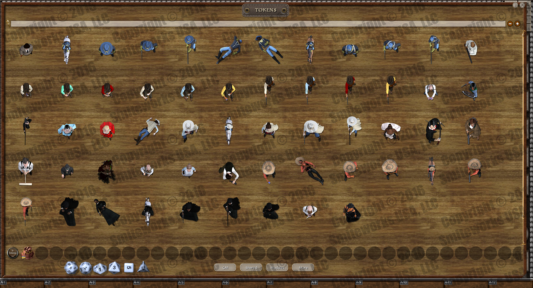 Fantasy Grounds - Darkwoulfe's Token Pack Volume 23 Featured Screenshot #1