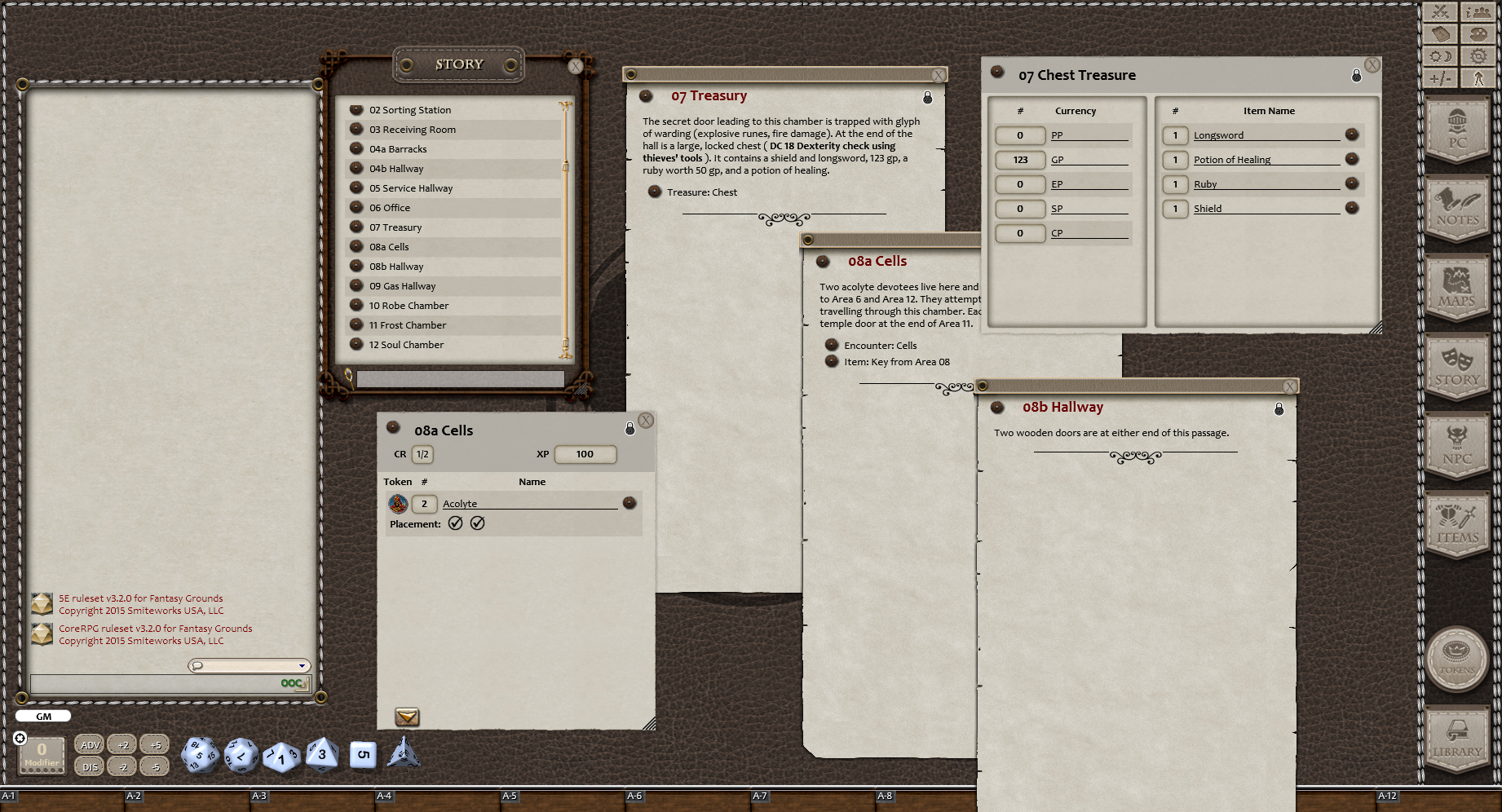 Fantasy Grounds - Mini-Dungeon #005: The Soularium (5E) Featured Screenshot #1