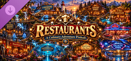 RESTAURANTS A Culinary Adventure Pinball