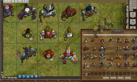 Fantasy Grounds - Temples and Staff (Map and Token Pack)