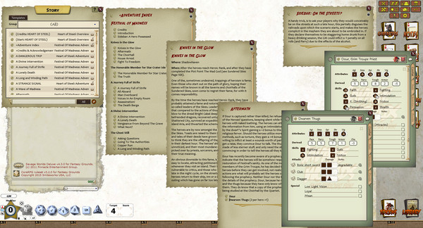 Fantasy Grounds - Sundered Skies: Festival of Madness (Savage Worlds)