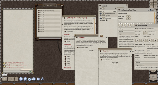 Fantasy Grounds - Mini-Dungeon #007: The Pententieyrie (5E)