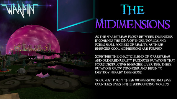 Screenshot z Warpin: Creation (VR)