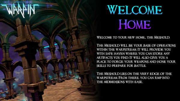 Screenshot z Warpin: Creation (VR)