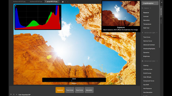 Screenshot z CameraBag Photo