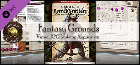 Fantasy Grounds - Beasts of Legend: Boreal Bestiary Header Image