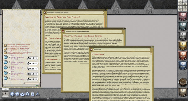 Fantasy Grounds - Beasts of Legend: Boreal Bestiary