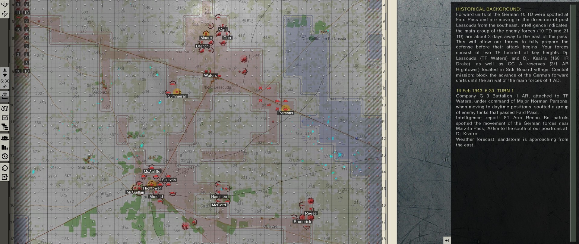 Graviteam Tactics: Tunisia 1943 screenshot #2