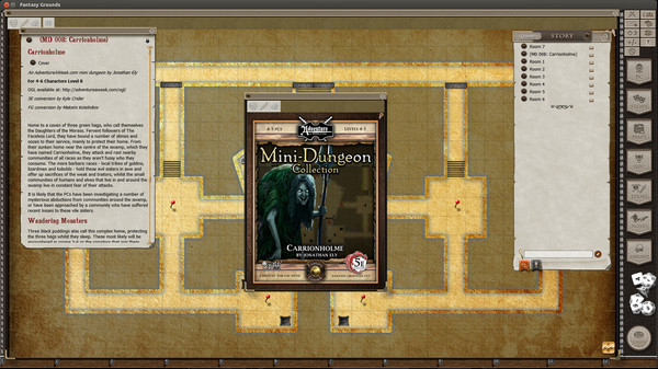 Fantasy Grounds - Mini-Dungeon #008: Carrionholme (5E)