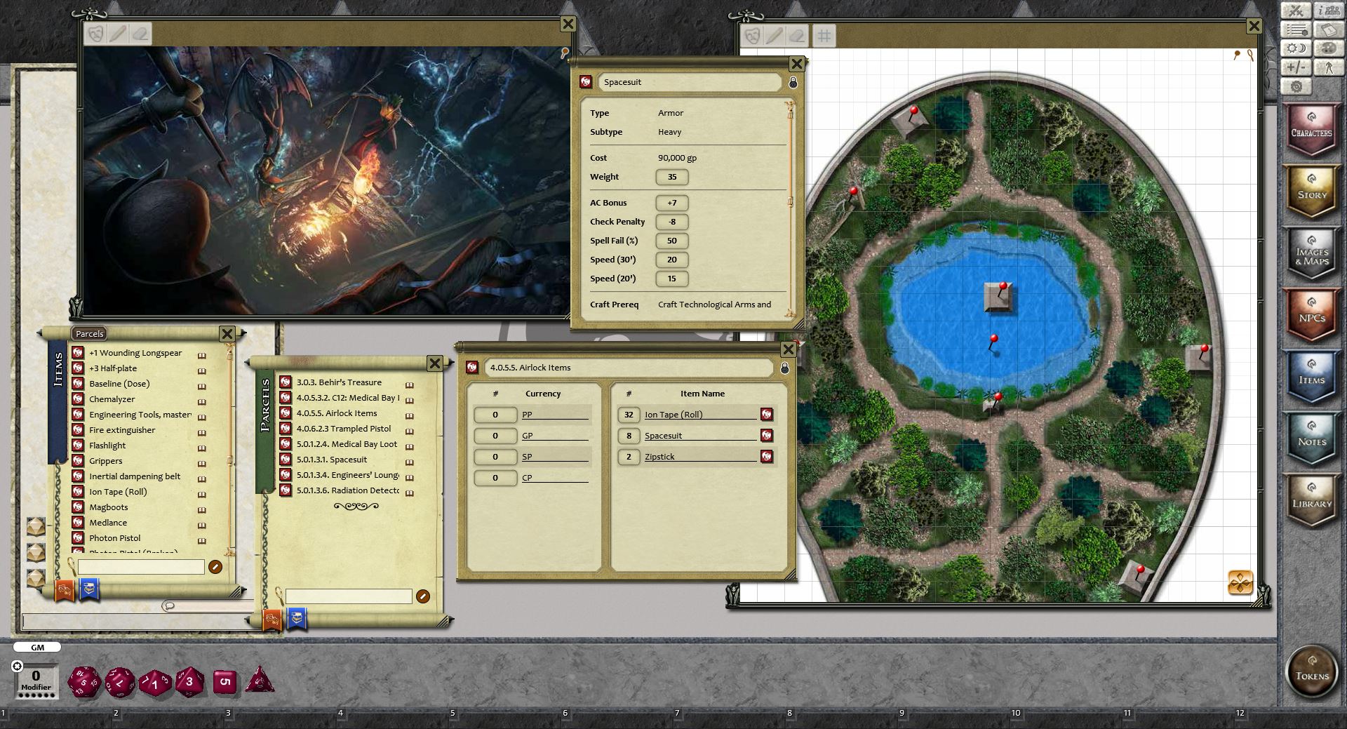 Fantasy Grounds - Starfall (PFRPG) Featured Screenshot #1