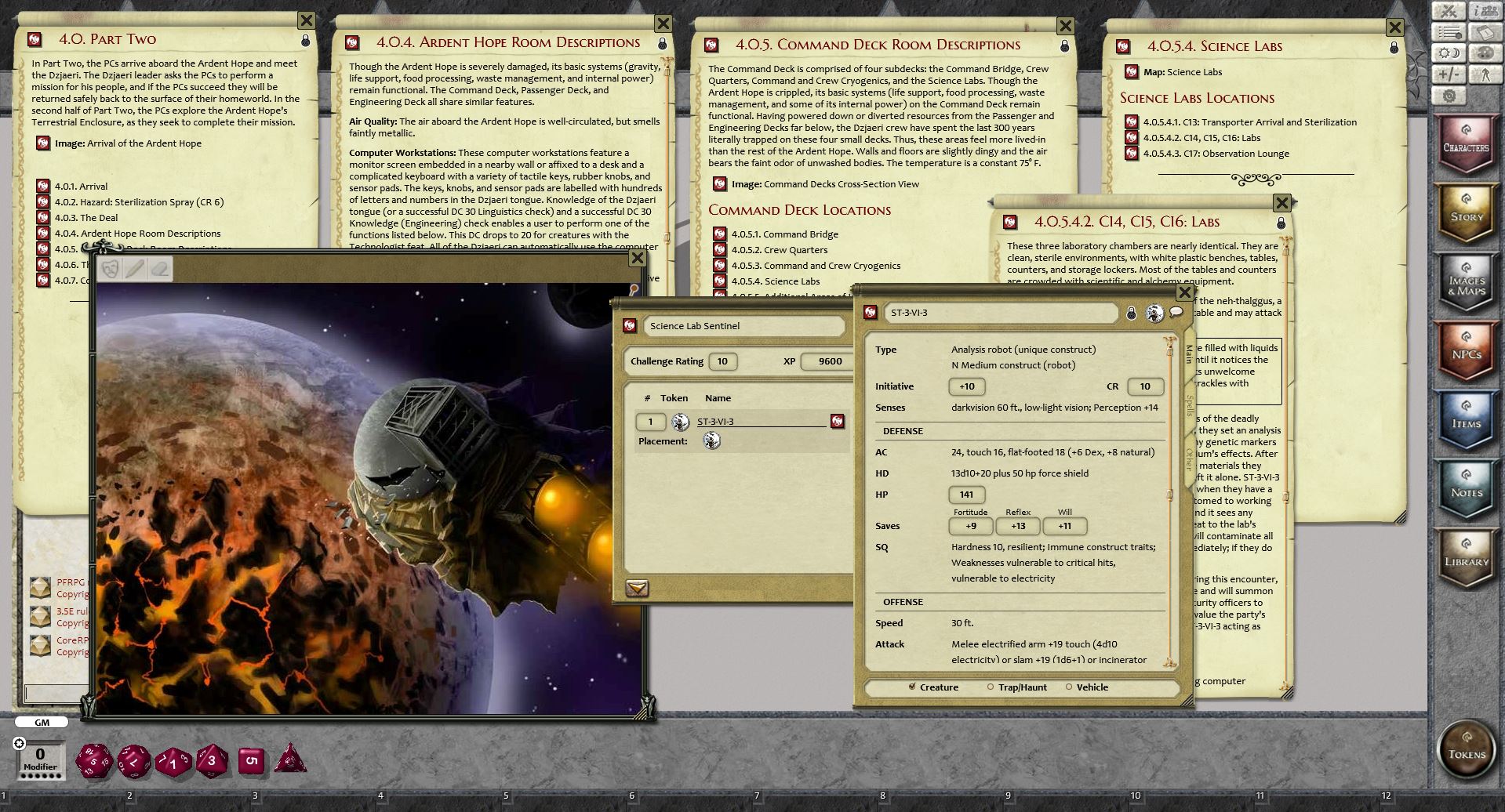 Fantasy Grounds - Starfall (PFRPG) screenshot 3