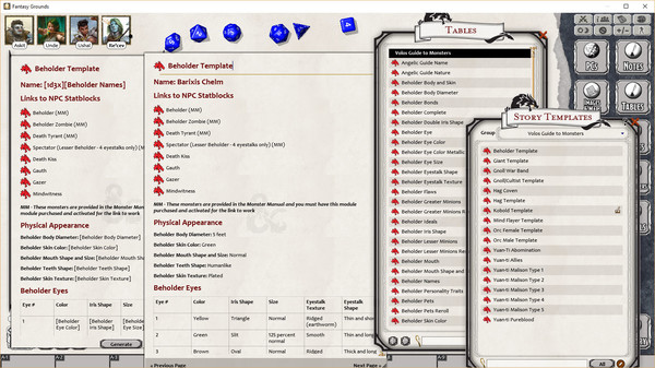 Fantasy Grounds - D&D Volo's Guide to Monsters