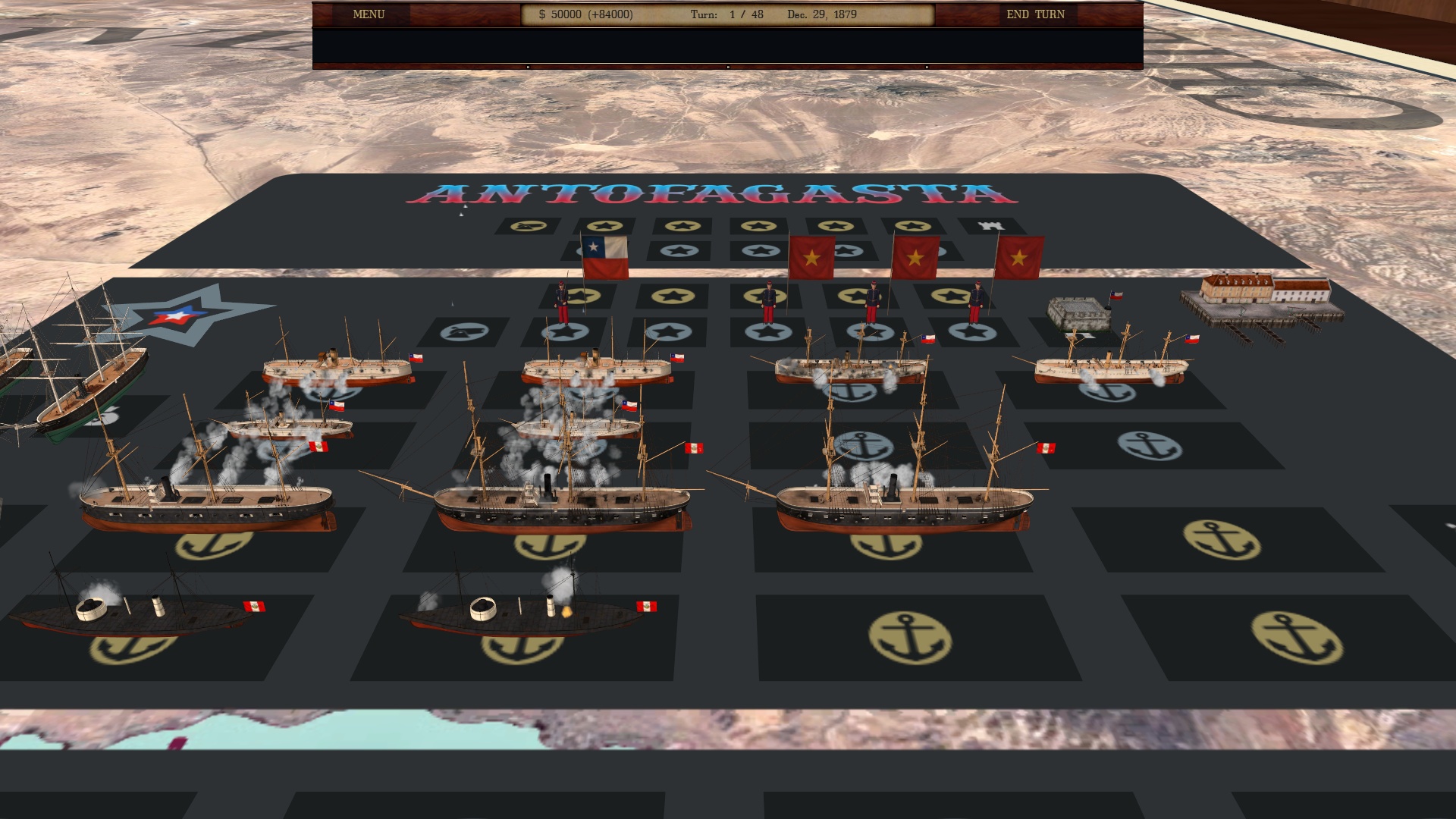 Ironclads 2: War of the Pacific screenshot #2