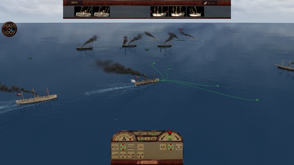 Screenshot z Ironclads 2: War of the Pacific