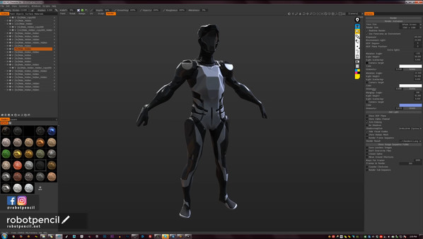 Robotpencil Presents: 3D Coat, Hard Surface Character screenshot 5