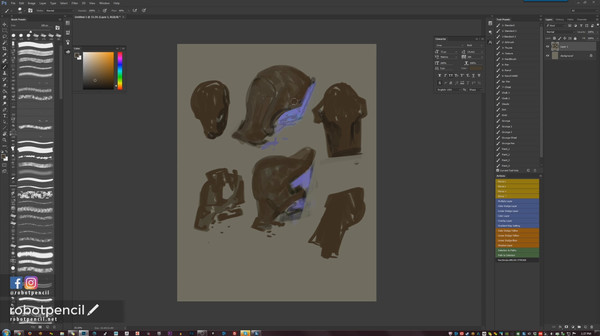 Robotpencil Presents: Painting Rusty Armor