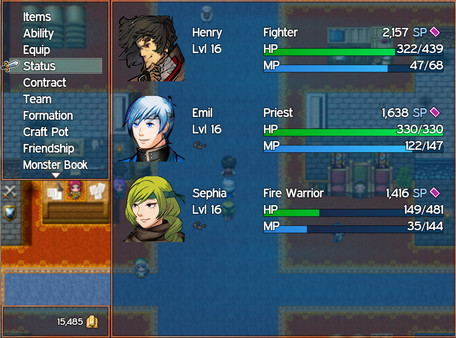 Screenshot z RPG Fighter League Screenshot z RPG Fighter League