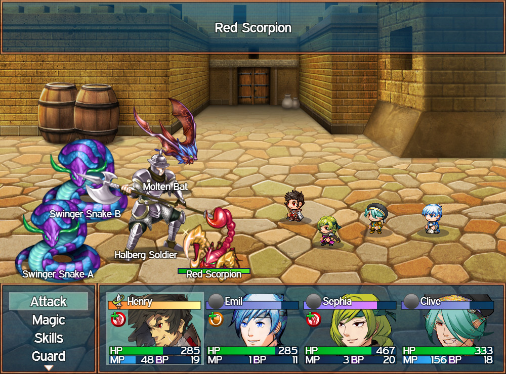 #7. RPG Fighter League (Steam) By: Owl Green Sea